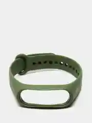 Тёмно-зелёный ремешок для фитнес-браслета Xiaomi Mi Band 3, 4, силиконовый