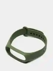 Тёмно-зелёный ремешок для фитнес-браслета Xiaomi Mi Band 3, 4, силиконовый