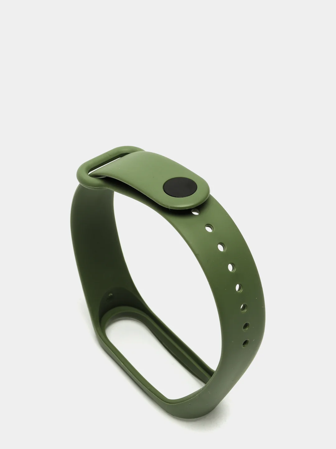 Тёмно-зелёный ремешок для фитнес-браслета Xiaomi Mi Band 3, 4, силиконовый