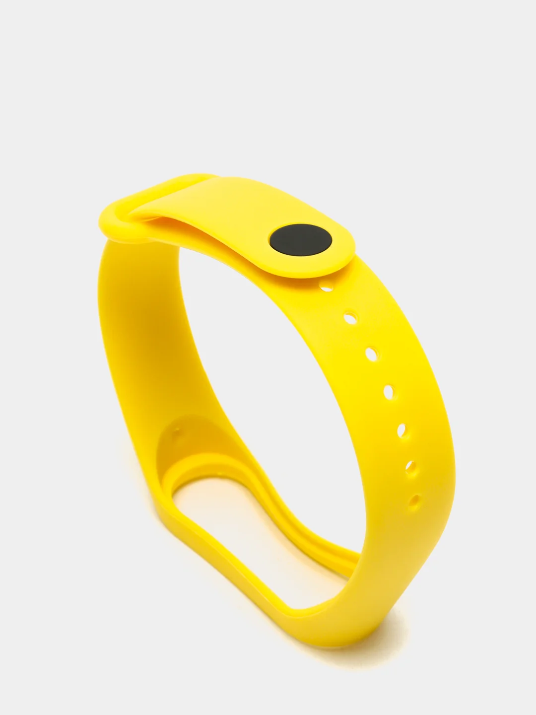 Желтый ремешок для фитнес-браслета Xiaomi Mi Band 3, 4, силиконовый