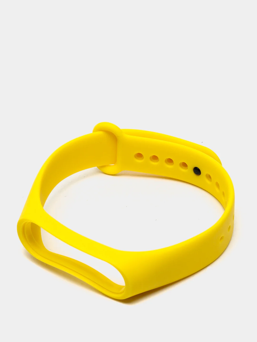 Желтый ремешок для фитнес-браслета Xiaomi Mi Band 3, 4, силиконовый