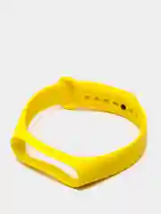 Желтый ремешок для фитнес-браслета Xiaomi Mi Band 3, 4, силиконовый