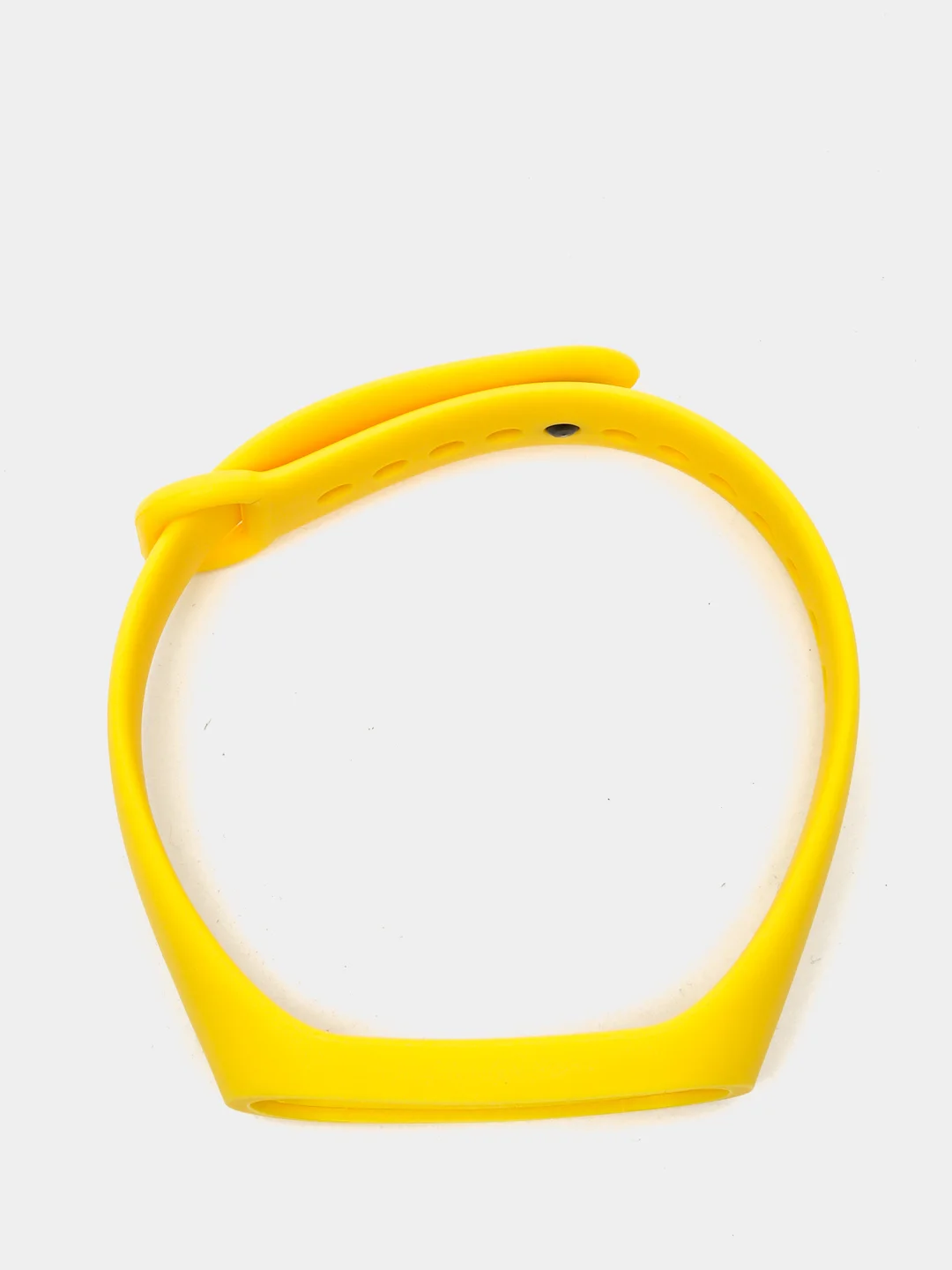 Желтый ремешок для фитнес-браслета Xiaomi Mi Band 3, 4, силиконовый