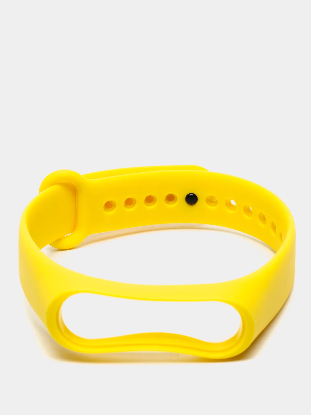 Желтый ремешок для фитнес-браслета Xiaomi Mi Band 3, 4, силиконовый