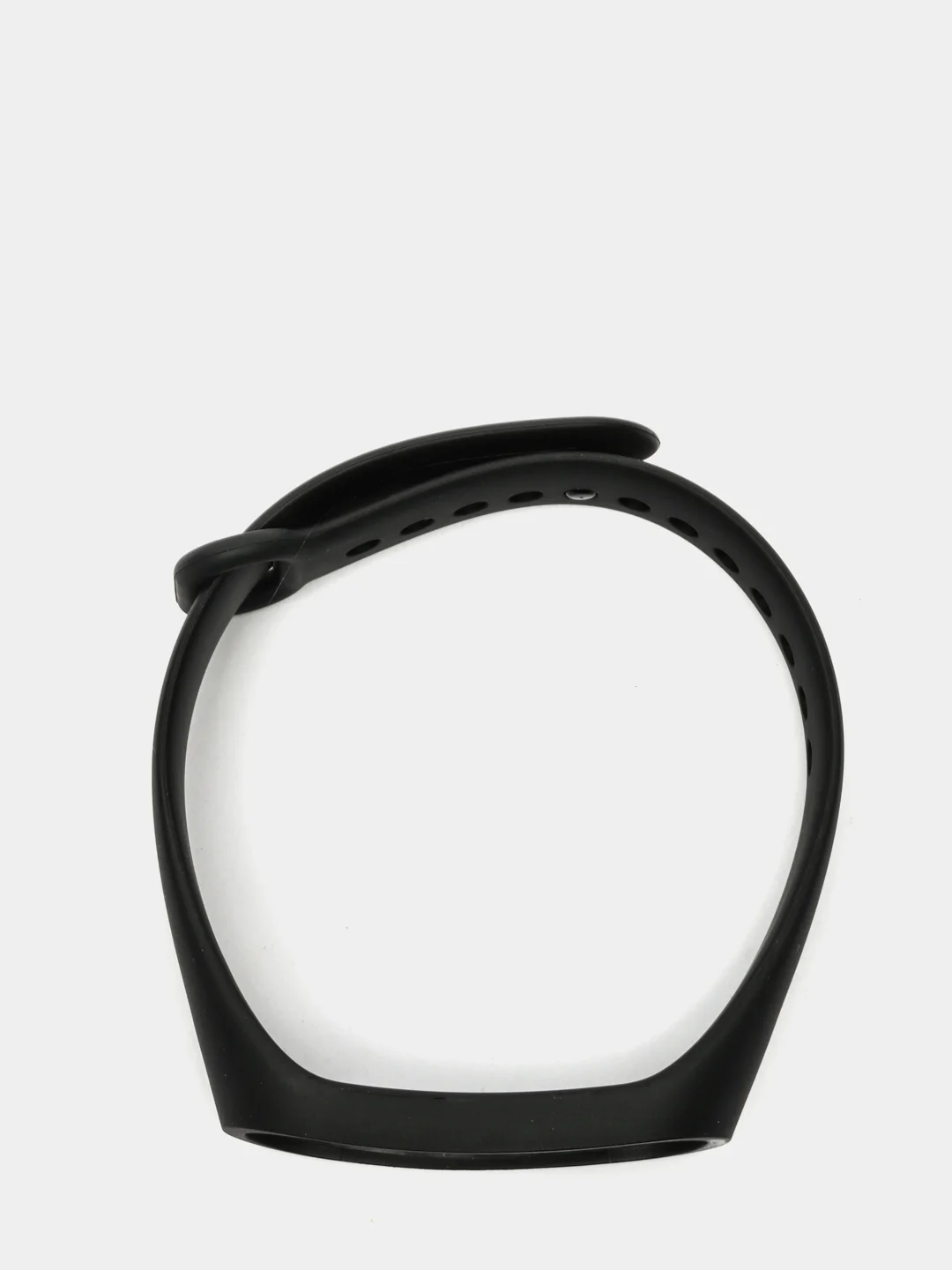 Черный ремешок для фитнес-браслета Xiaomi Mi Band 3, 4, силиконовый
