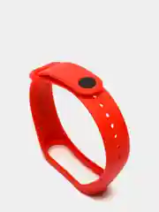 Красный ремешок для фитнес-браслета Xiaomi Mi Band 3, 4, силиконовый