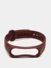 Багровый ремешок для фитнес-браслета Xiaomi Mi Band 3, 4, силиконовый