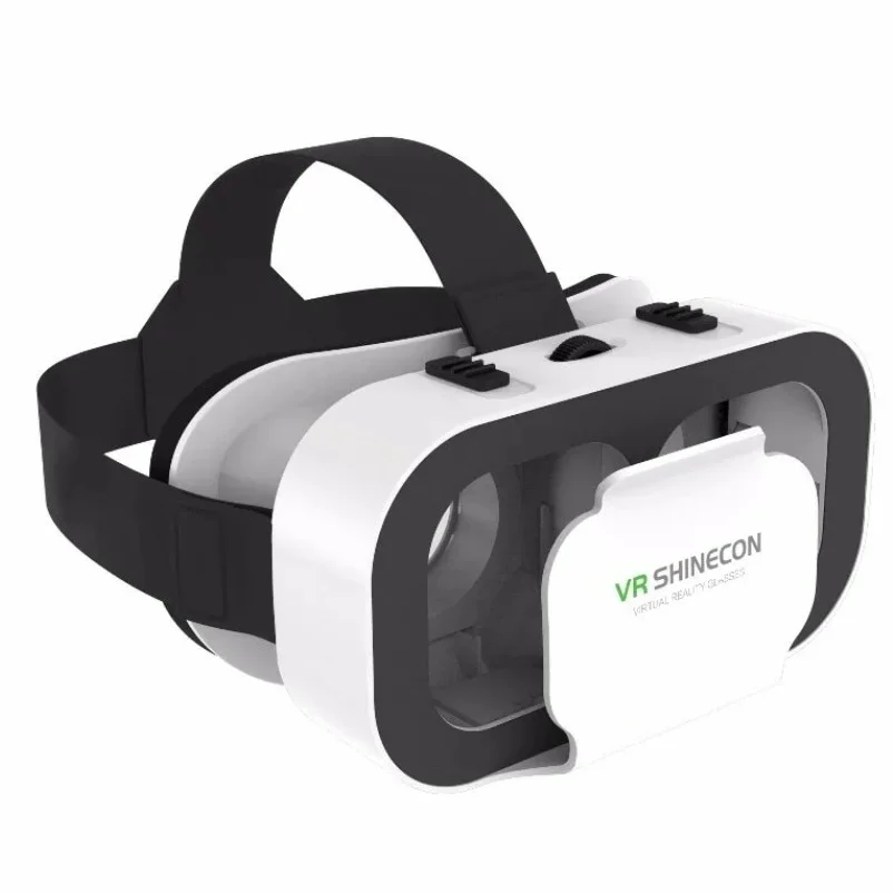 Белый очки виртуальной реальности VR Shinecon G05 Mini или геймпад SC-B03