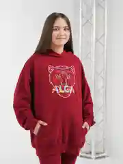 Красный спортивный детский костюм ALGA