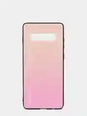 Желтый градиентный чехол из закаленного стекла для Samsung S10/S20/A51/A71/S9/A01/A50/A20/A70