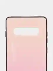 Желтый градиентный чехол из закаленного стекла для Samsung S10/S20/A51/A71/S9/A01/A50/A20/A70