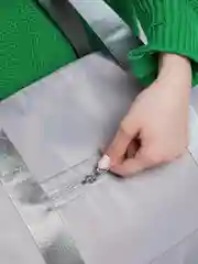 Серый сумка дорожная складная, с увеличивающимся дном