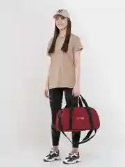 Красный спортивная сумка Rusco Sport для фитнеса, 25,5х45х19 см