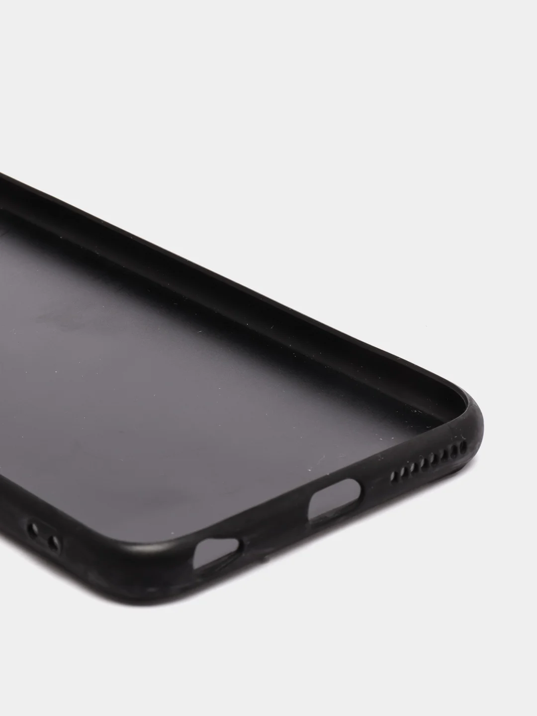 Серый дизайнерский чехол на iPhone с оленем