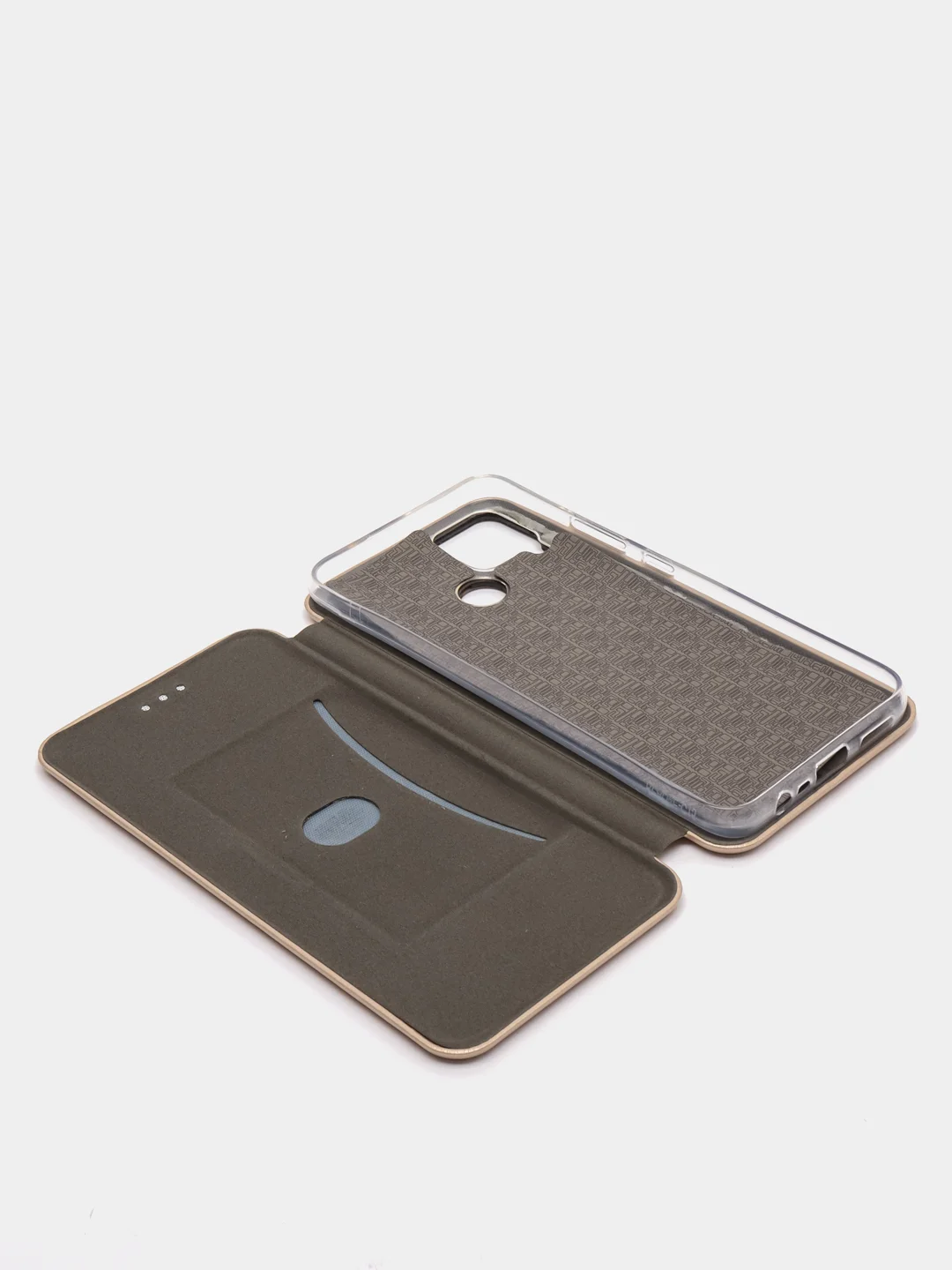 Золотой чехол-книжка для REALME C25S / REALME C25 / NARZO 50A