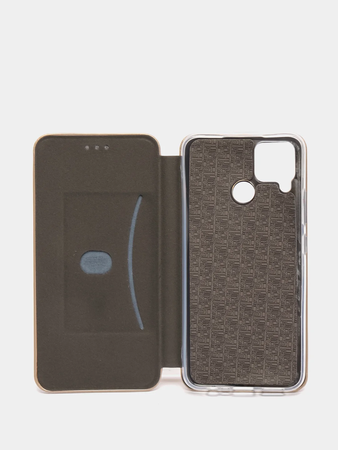 Золотой чехол-книжка для REALME C25S / REALME C25 / NARZO 50A