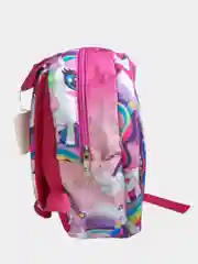 Алый рюкзак для девочки единорог