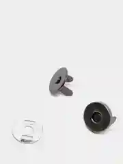 Кнопки магнитные, d = 10 мм, 10 штук, чёрный
