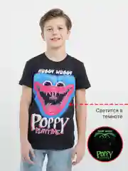 Черный светящаяся футболка детская, с принтом, для мальчика Майнкрафт, Хаги Ваги, Халк, Хот вилс