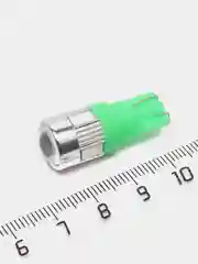 Зеленый светодиодная лампа  T10 W5W, синяя, белая, желтая, зеленая