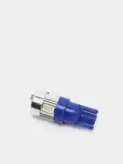 Синий светодиодная лампа  T10 W5W, синяя, белая, желтая, зеленая