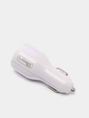 Автомобильное зарядное устройство 2 PORT CC512 Micro с 2 USB выходами и кабелем  подсветка