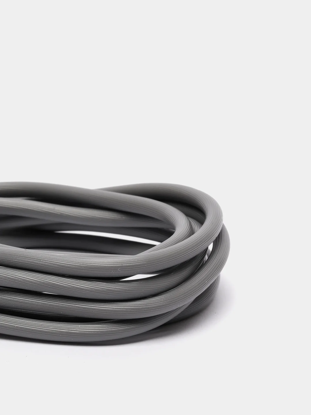 Серый кабель для зарядки телефона MIX, штекер iP/microUSB/Type-C, 1.5м, 2.4А,