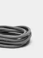 Серый кабель для зарядки телефона MIX, штекер iP/microUSB/Type-C, 1.5м, 2.4А,