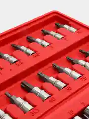 Красный набор автомобильных инструментов, торцевой ключ, 46 пред., набор автомобилиста, для машины