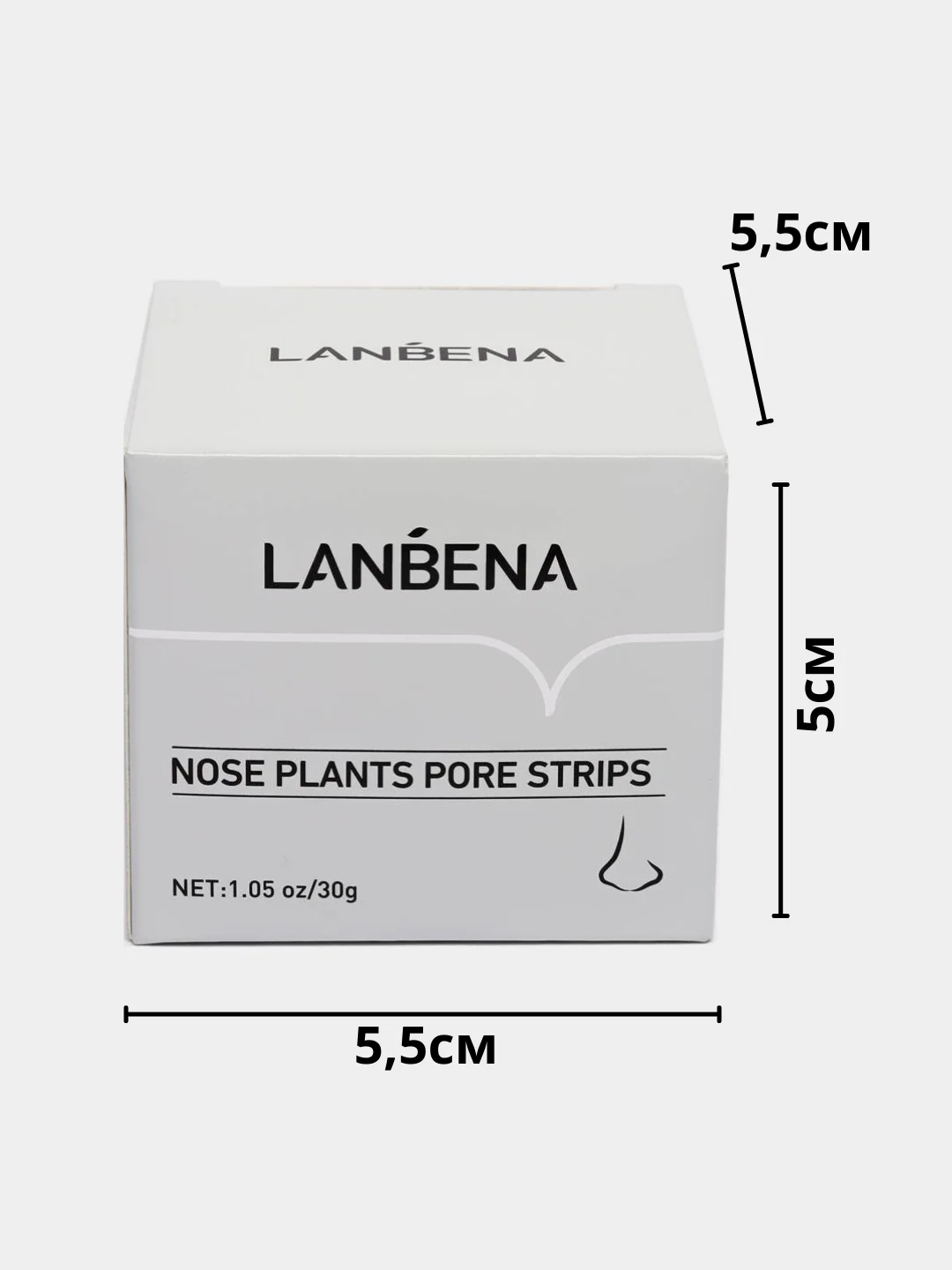 Маска для лица от черных точек и прыщей Lanbena, крем от акне для носа