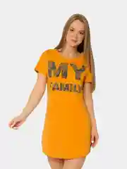 Туника "Горчичка", платье для дома