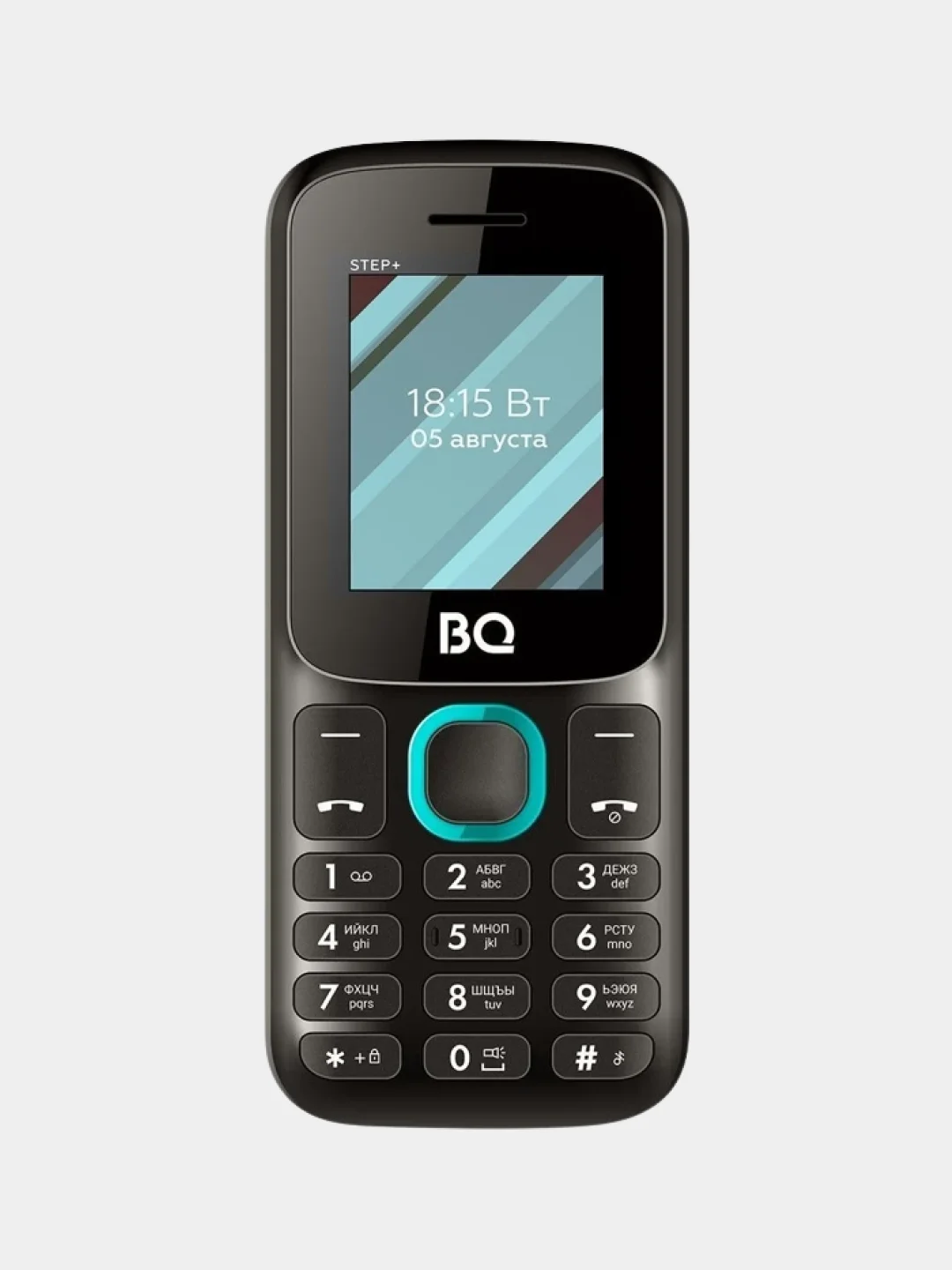 Синий мобильный телефон BQ 2440 Step L+