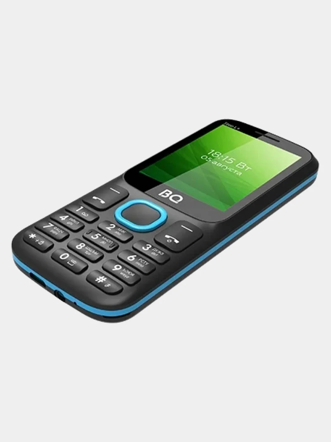 Синий мобильный телефон BQ 2440 Step L+