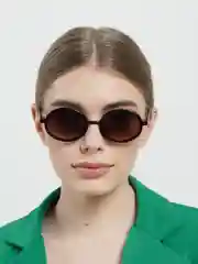 Коричневый солнцезащитные женские очки