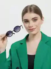 Черный солнцезащитные женские очки