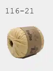 Пряжа Fibranatura Raffia 100% Вискоза 40г 90м Рафия