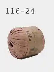 Пряжа Fibranatura Raffia 100% Вискоза 40г 90м Рафия