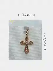 Конфетный крест на шею