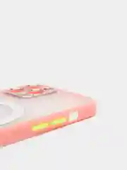 Розовый case, чехол MagSafe c защитой камеры на IPhone 12, 12 Pro