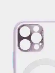 Фиолетовый case, чехол MagSafe c защитой камеры на IPhone 12, 12 Pro
