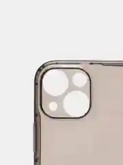 Черный чехол силиконовый iPhone 11/12/12pro/12mini/13/13pro/13/mini/13pro max, с защитой камеры