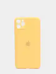 Желтый чехол iPhone 11 Pro Max Silicon case