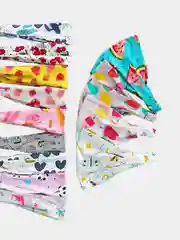 Серый меланж косынка для девочки /косынка бандана /детская косынка /повязка на голову