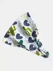 Зеленый косынка для девочки /косынка бандана /детская косынка /повязка на голову