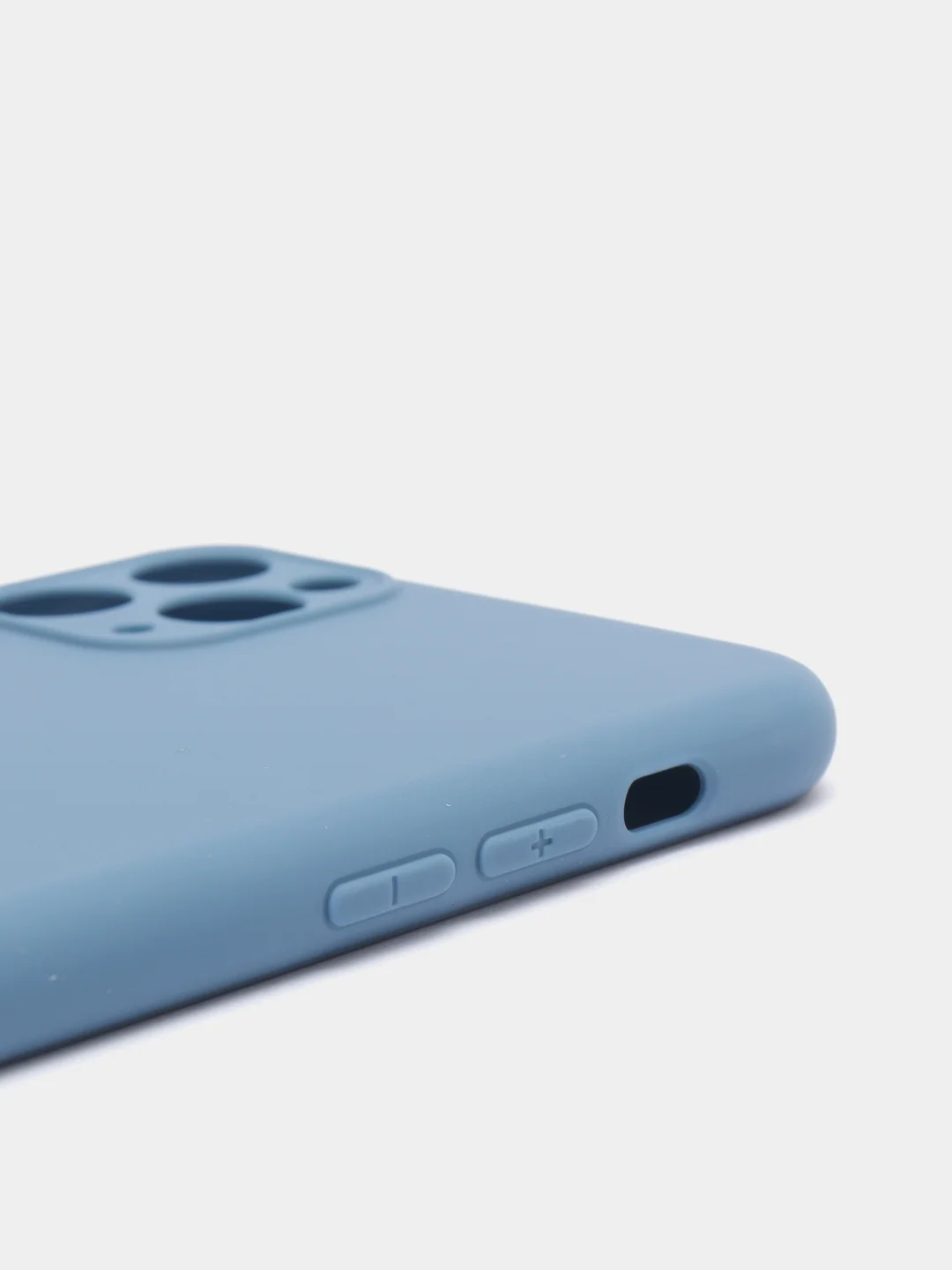 Синий чехол iPhone 11 Pro Max Silicon case