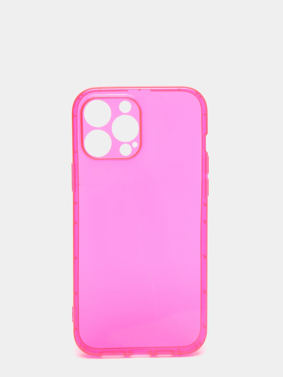 Розовый чехол силиконовый iPhone 11/12/12pro/12mini/13/13pro/13/mini/13pro max, с защитой камеры