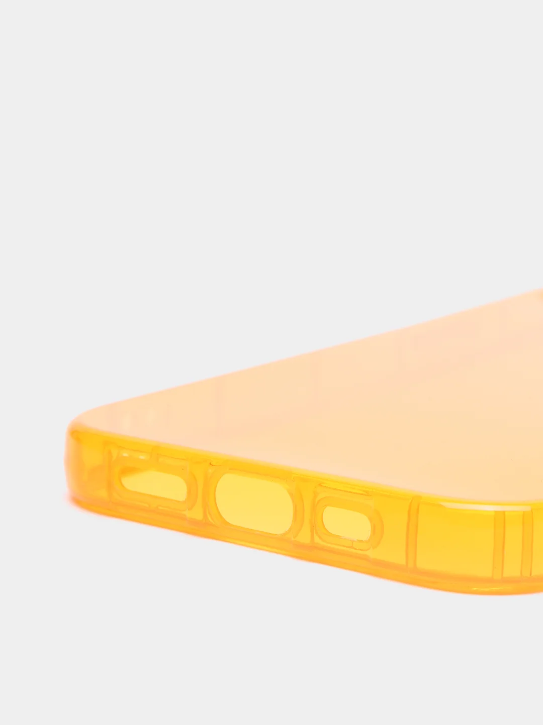 Оранжевый чехол силиконовый iPhone 11/12/12pro/12mini/13/13pro/13/mini/13pro max, с защитой камеры