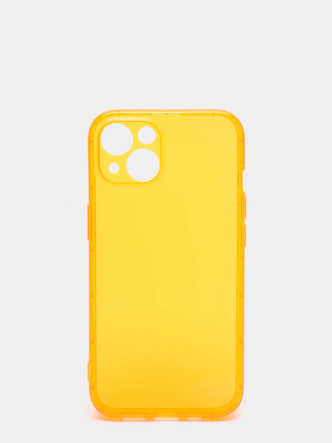 Оранжевый чехол силиконовый iPhone 11/12/12pro/12mini/13/13pro/13/mini/13pro max, с защитой камеры