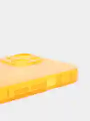Оранжевый чехол силиконовый iPhone 11/12/12pro/12mini/13/13pro/13/mini/13pro max, с защитой камеры