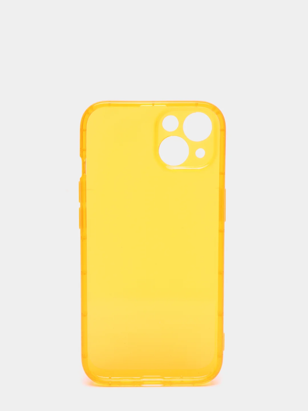 Оранжевый чехол силиконовый iPhone 11/12/12pro/12mini/13/13pro/13/mini/13pro max, с защитой камеры